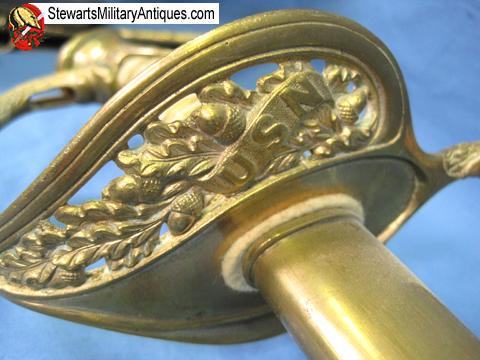 N.S.+Meyer+Inc+Sword ... US Post WWII M1858 Navy Officers Sword , N.S. Meyer, Inc. - $195.00